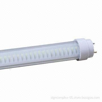 T8 LED Tube with 1,288lm Light Output and 100 to 240/277V AC Rated Input Voltage